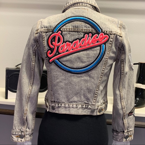 MarcJacobsRunway Paradise-Embellished Denim jacket - Picture 7 of 9